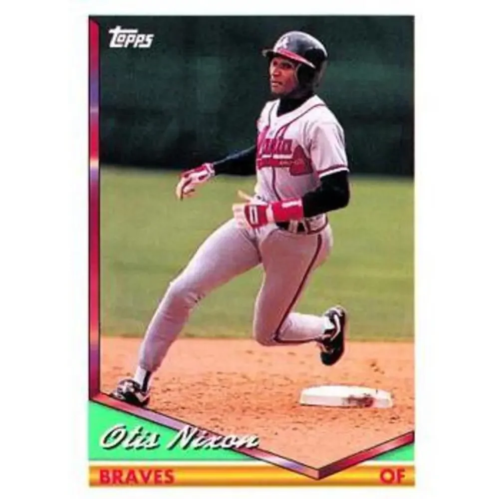 1994 Topps Otis Nixon # 52 Atlanta Braves
